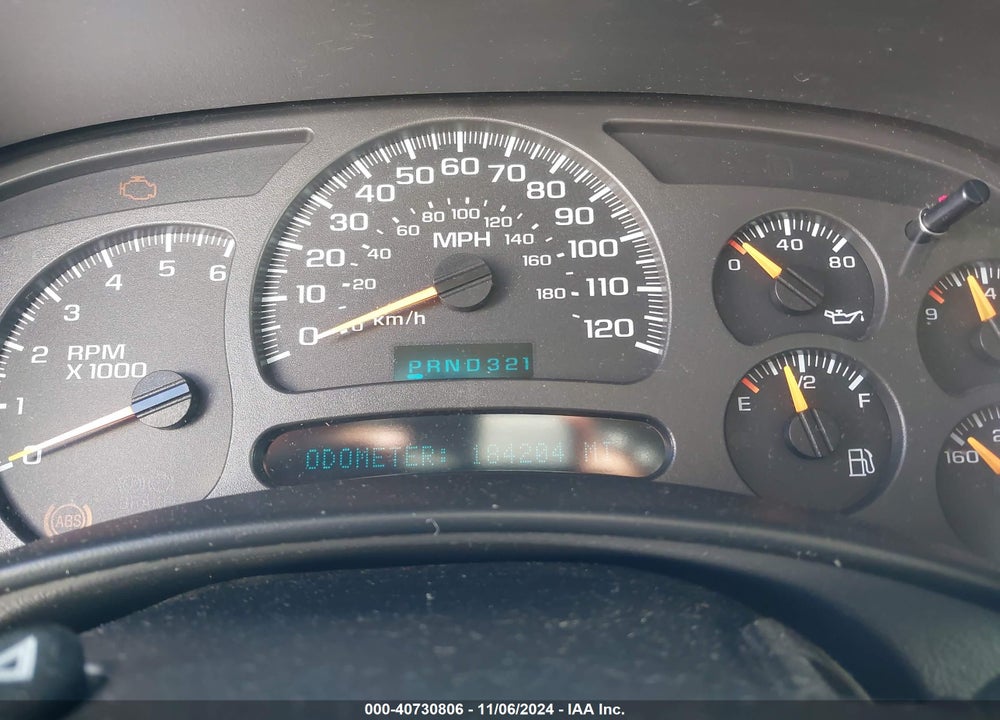 2003 CHEVROLET SUBURBAN 1500 LT VIN: 3GNFK16Z53G106290