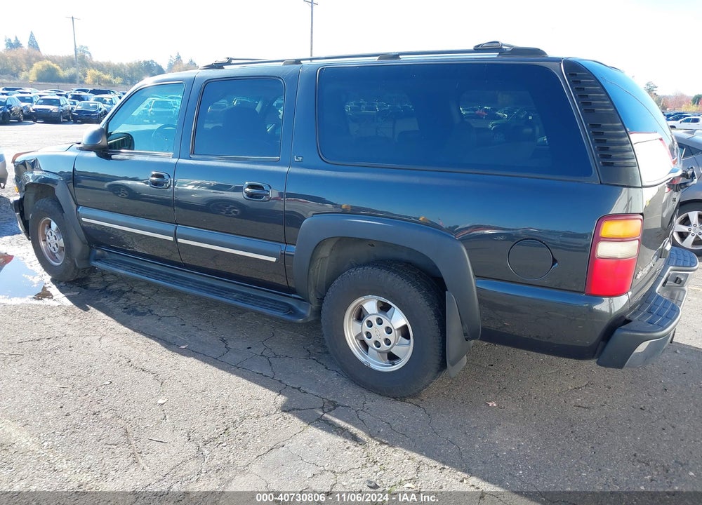 2003 CHEVROLET SUBURBAN 1500 LT VIN: 3GNFK16Z53G106290