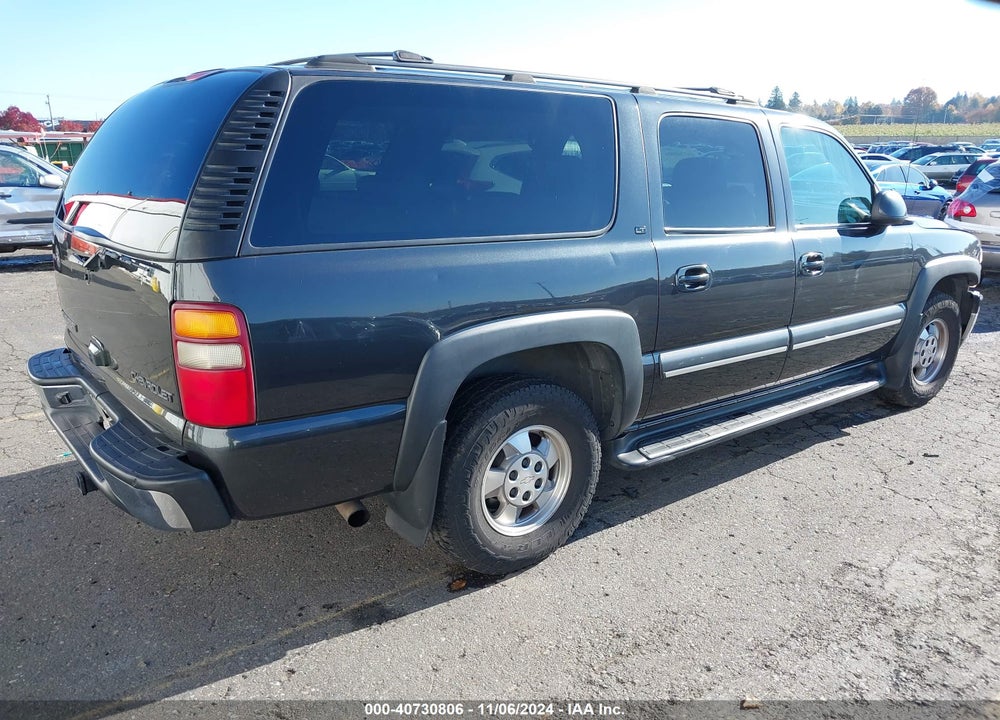2003 CHEVROLET SUBURBAN 1500 LT VIN: 3GNFK16Z53G106290