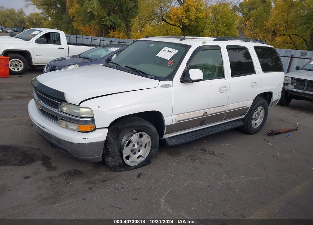 2004 CHEVROLET TAHOE LT VIN: 1GNEK13T94R216997