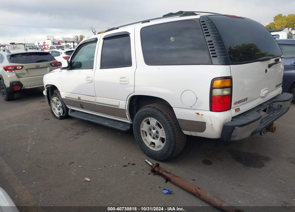 2004 CHEVROLET TAHOE LT VIN: 1GNEK13T94R216997