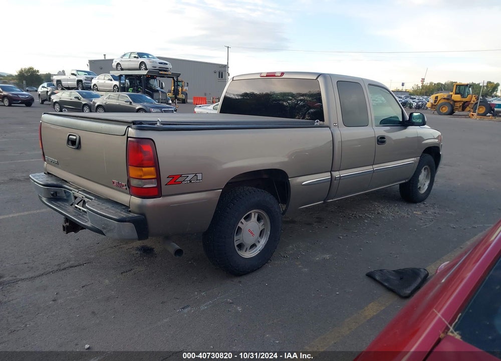 2002 GMC SIERRA 1500 SLE VIN: 2GTEK19VX21252382