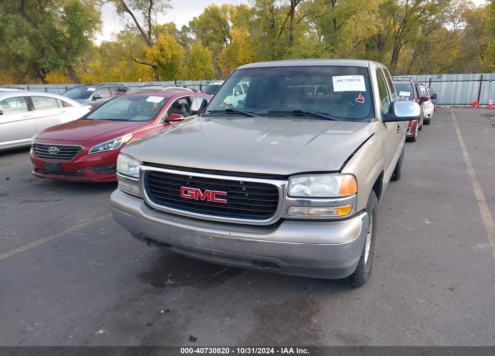 2002 GMC SIERRA 1500 SLE VIN: 2GTEK19VX21252382