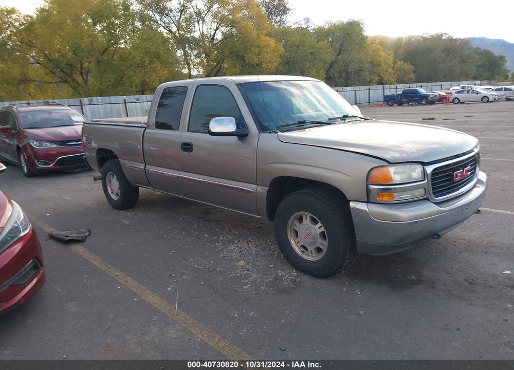 2002 GMC SIERRA 1500 SLE VIN: 2GTEK19VX21252382
