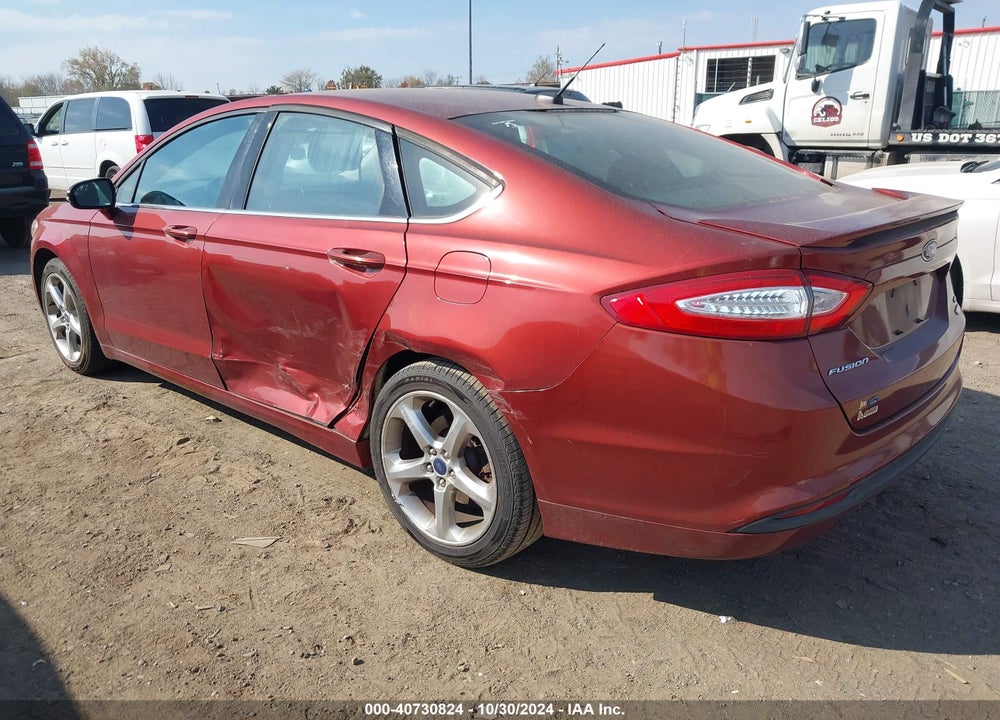 2014 FORD FUSION SE VIN: 3FA6P0HDXER218375