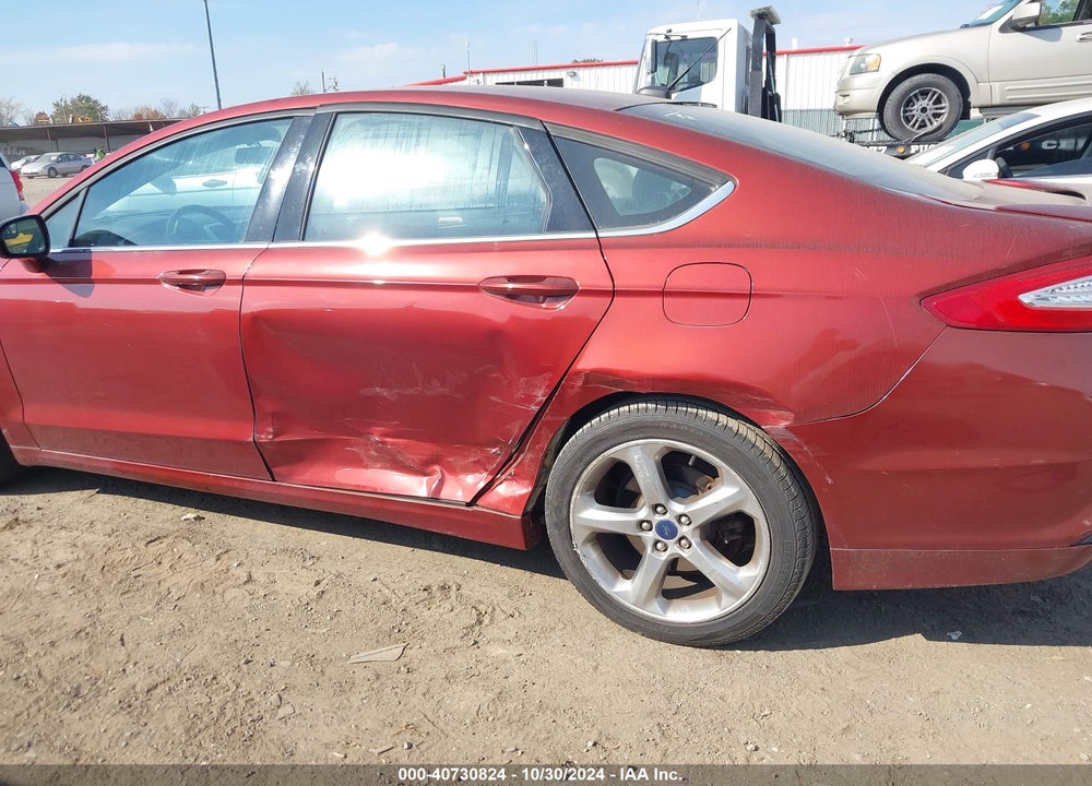 2014 FORD FUSION SE VIN: 3FA6P0HDXER218375