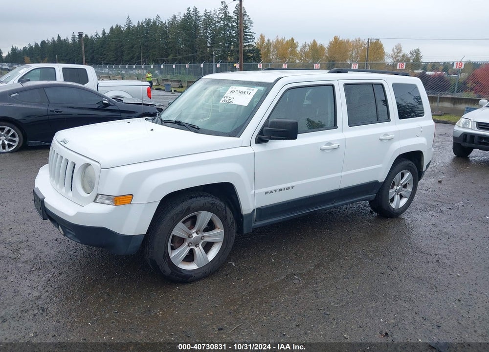 2012 JEEP PATRIOT SPORT VIN: 1C4NJPBB7CD673472
