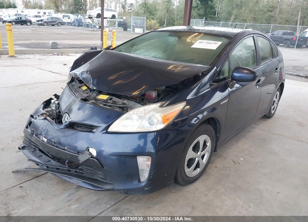 2012 TOYOTA PRIUS THREE VIN: JTDKN3DU1C1558155
