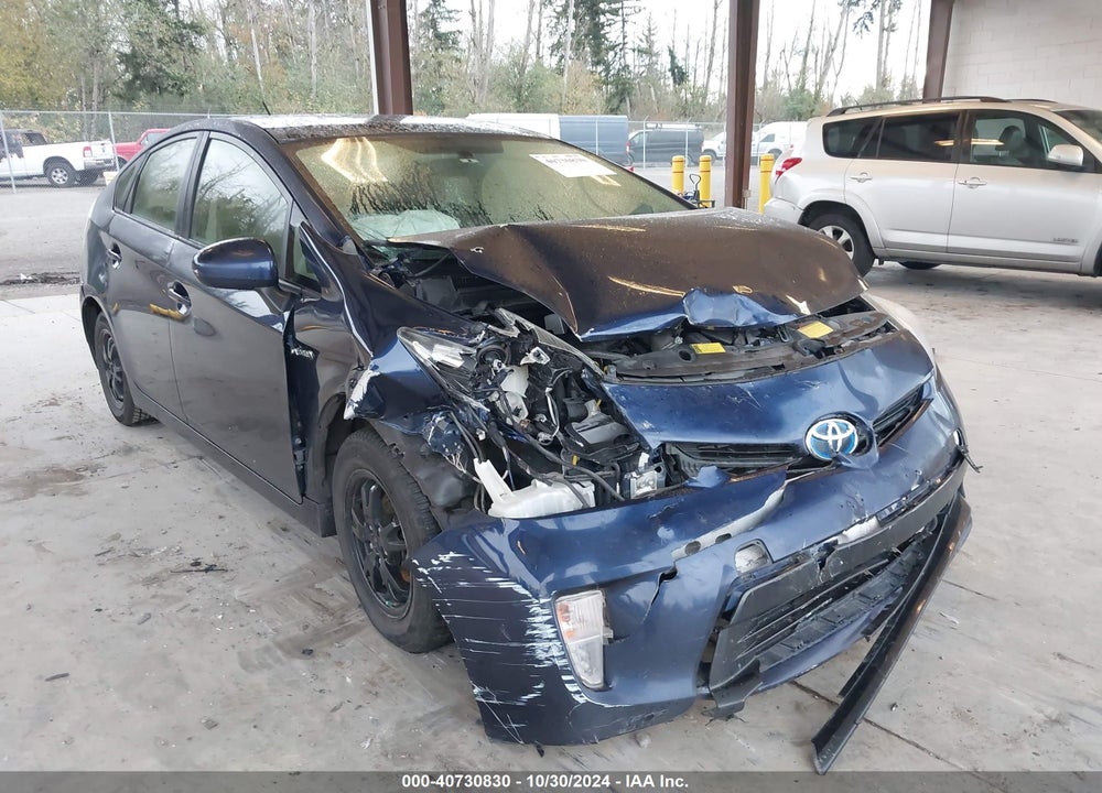 2012 TOYOTA PRIUS THREE VIN: JTDKN3DU1C1558155