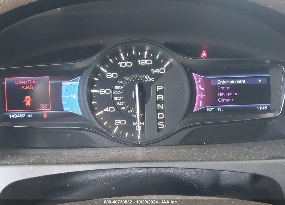 2013 LINCOLN MKX VIN: 2LMDJ8JK0DBL15933
