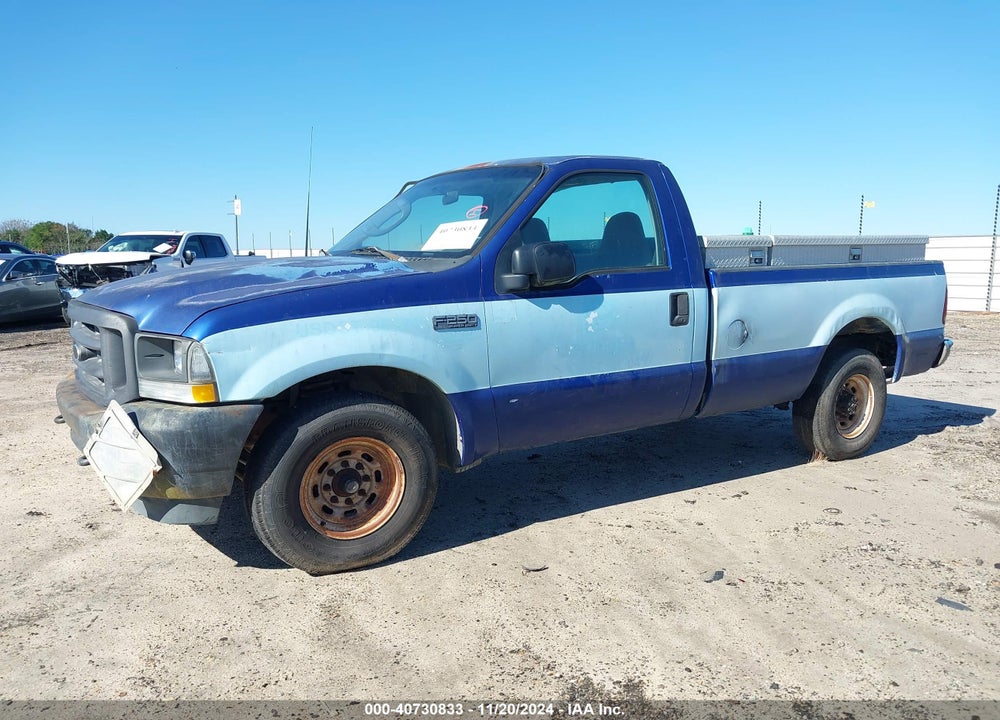2003 FORD F-250 XL/XLT VIN: 1FTNF20L73ED74137