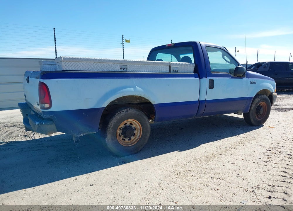 2003 FORD F-250 XL/XLT VIN: 1FTNF20L73ED74137