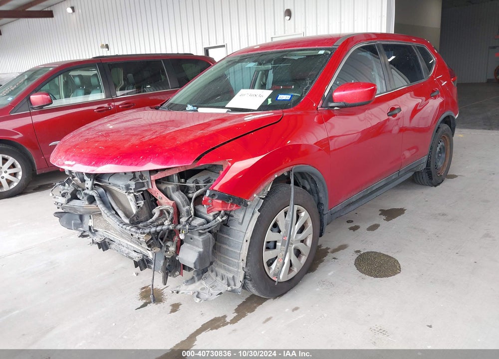 2017 NISSAN ROGUE S VIN: 5N1AT2MT9HC738820