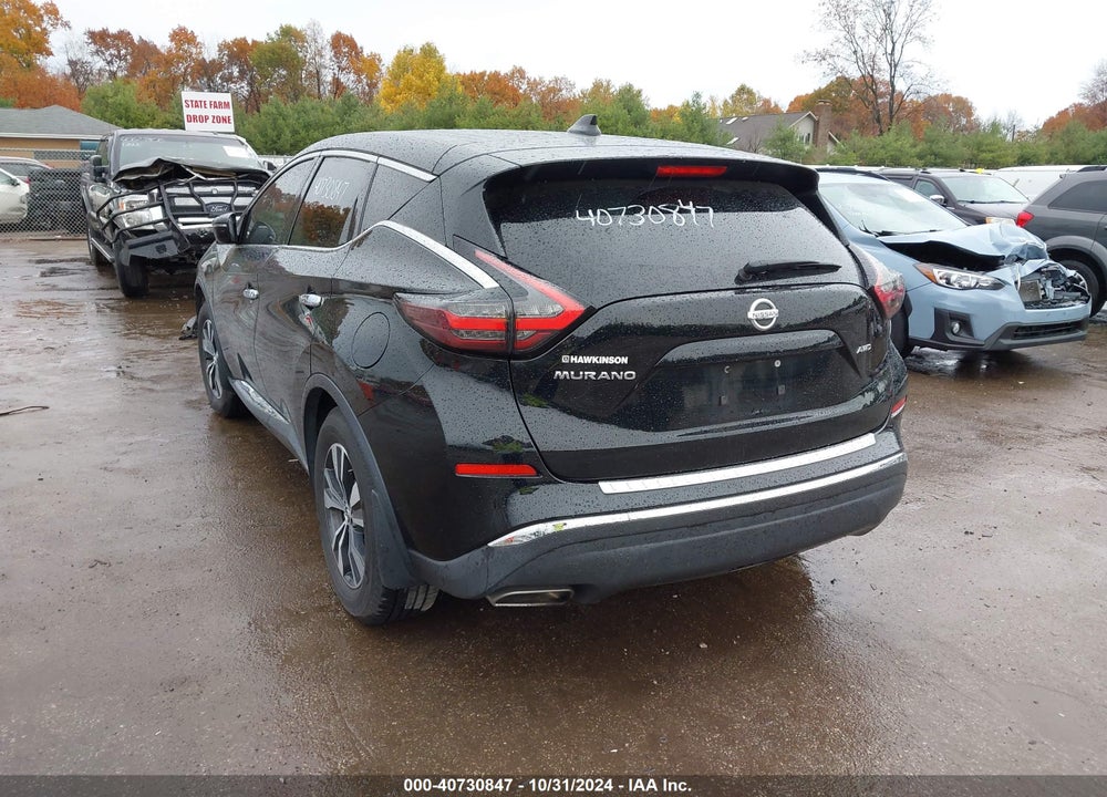 2019 NISSAN MURANO S VIN: 5N1AZ2MS9KN162034