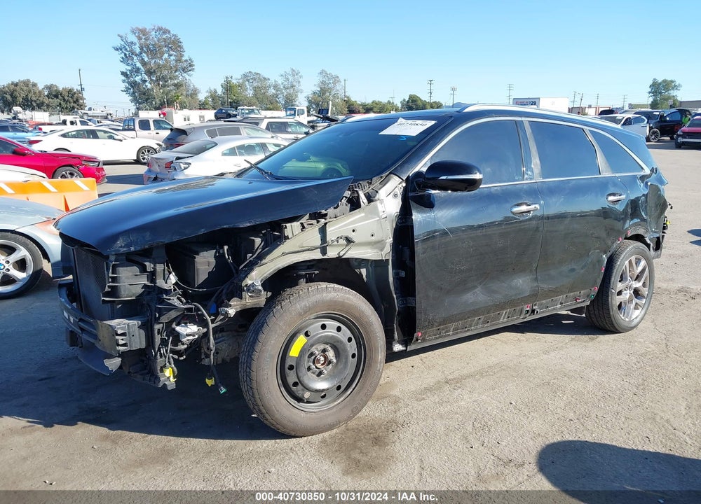 2019 KIA SORENTO 3.3L SXL VIN: 5XYPK4A54KG448068