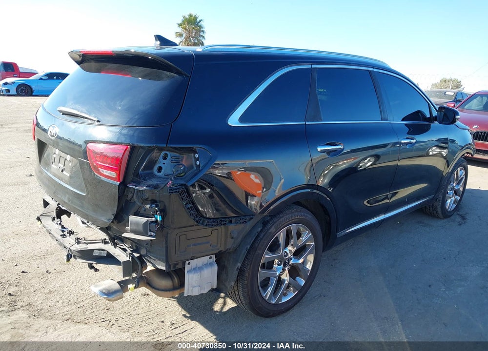 2019 KIA SORENTO 3.3L SXL VIN: 5XYPK4A54KG448068