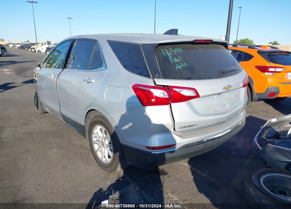 2020 CHEVROLET EQUINOX FWD LT 1.5L TURBO VIN: 2GNAXKEV3L6236533