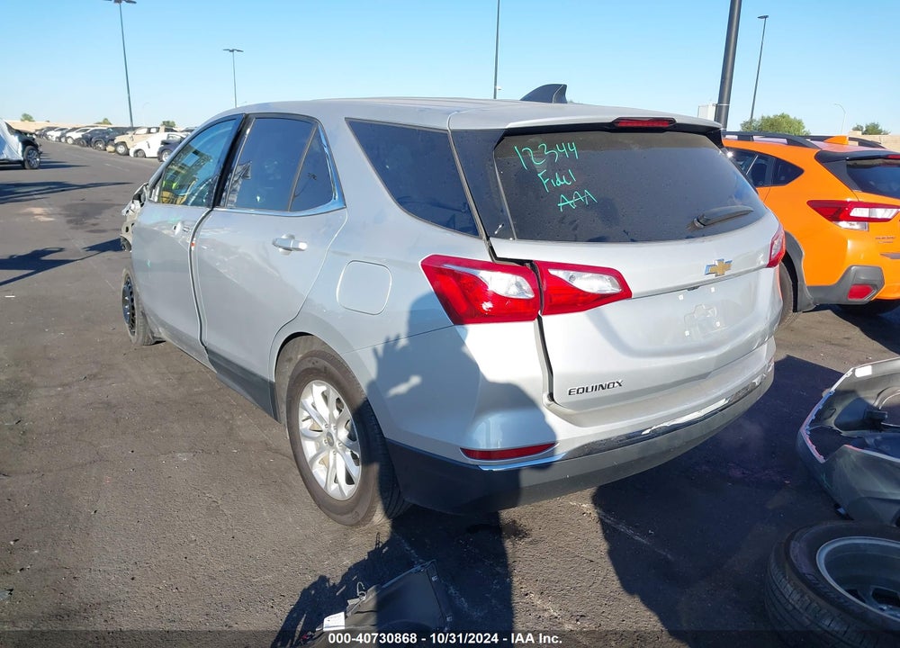 2020 CHEVROLET EQUINOX FWD LT 1.5L TURBO VIN: 2GNAXKEV3L6236533