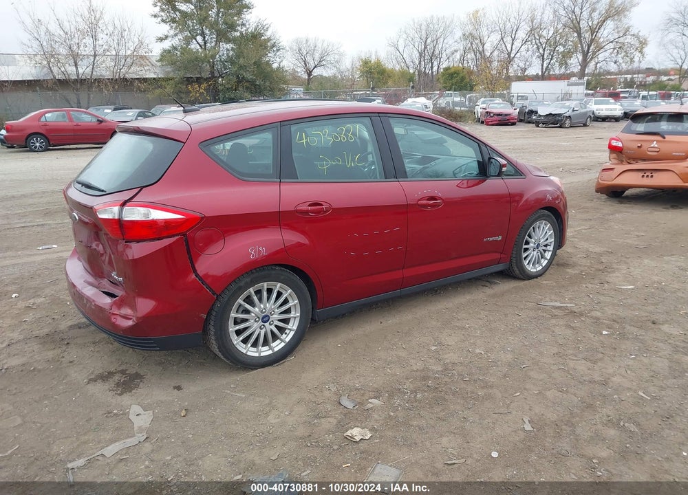 2013 FORD C-MAX HYBRID SE VIN: 1FADP5AU6DL544704