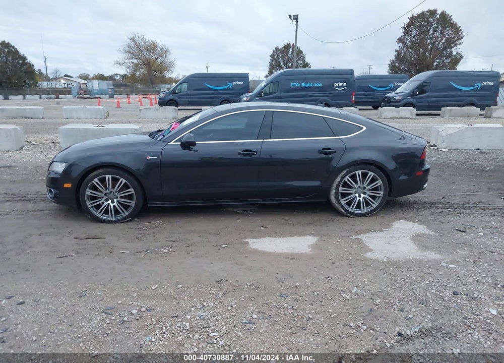 2012 AUDI A7 PREMIUM VIN: WAUYGAFC4CN077948