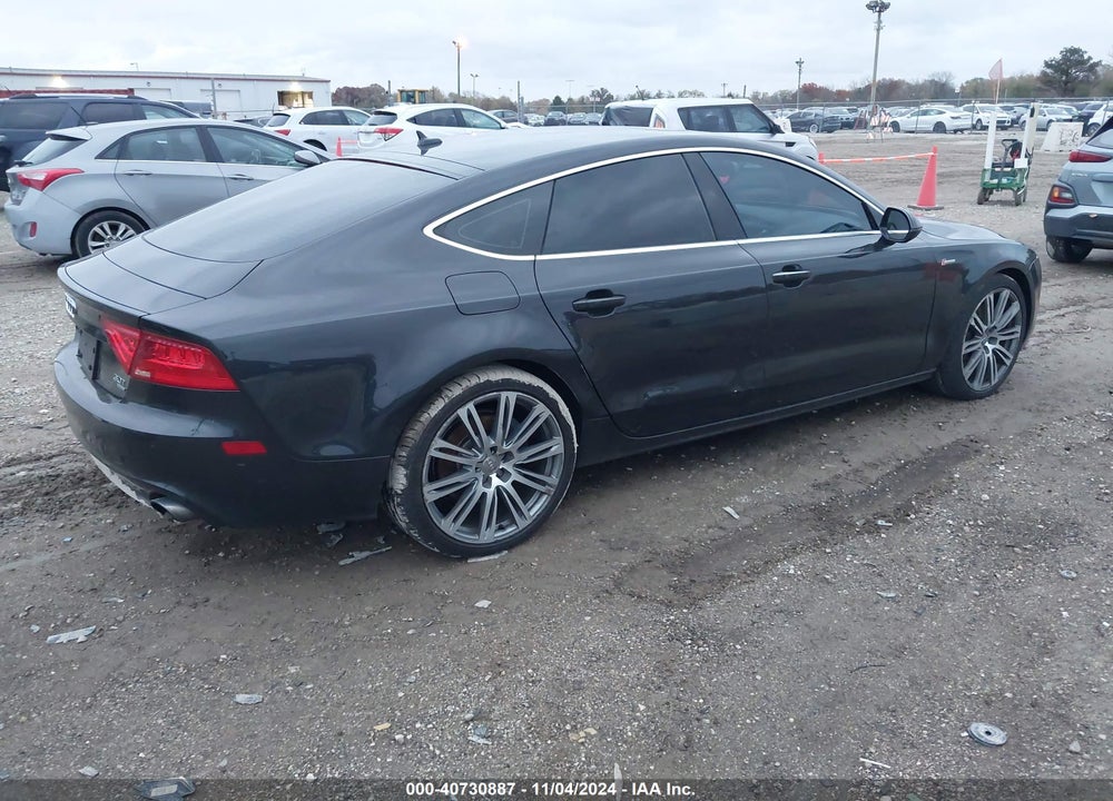 2012 AUDI A7 PREMIUM VIN: WAUYGAFC4CN077948