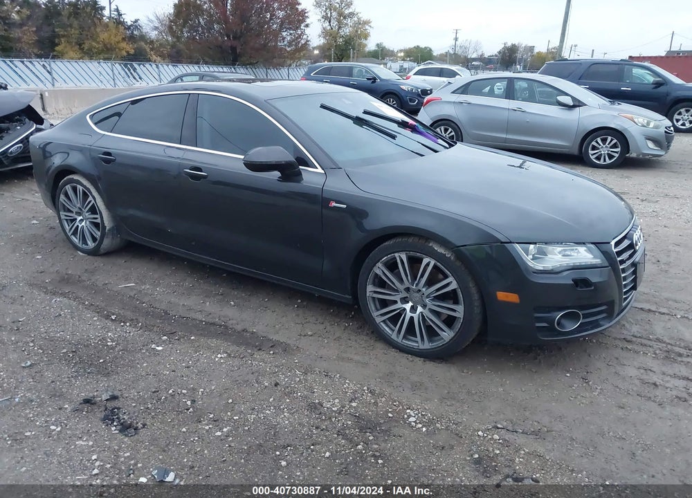 2012 AUDI A7 PREMIUM VIN: WAUYGAFC4CN077948