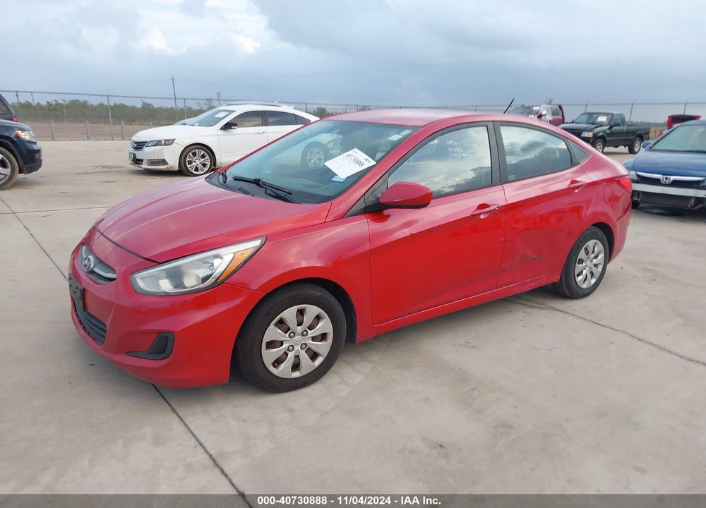 2016 HYUNDAI ACCENT SE VIN: KMHCT4AE3GU028184