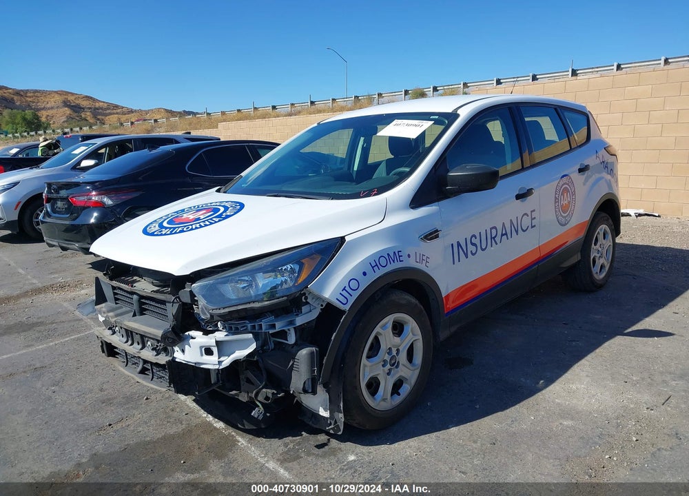 2018 FORD ESCAPE S VIN: 1FMCU0F73JUD38035