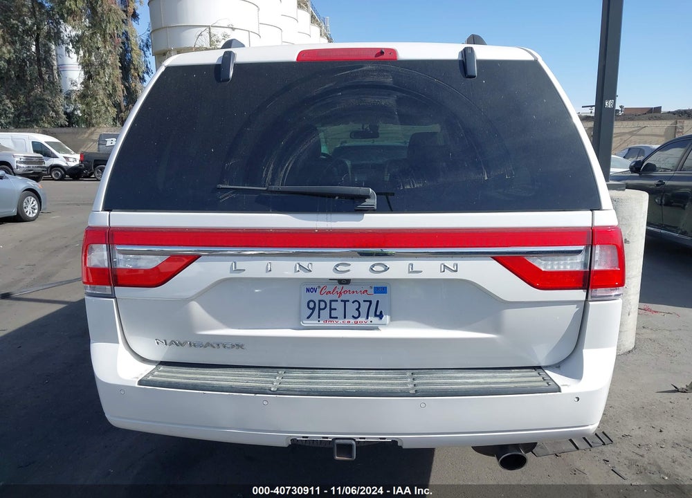 2017 LINCOLN NAVIGATOR SELECT VIN: 5LMJJ2JT5HEL04826