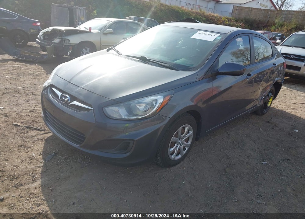 2013 HYUNDAI ACCENT VIN: KMHCT4AEXDU361249