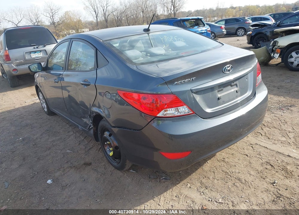 2013 HYUNDAI ACCENT VIN: KMHCT4AEXDU361249