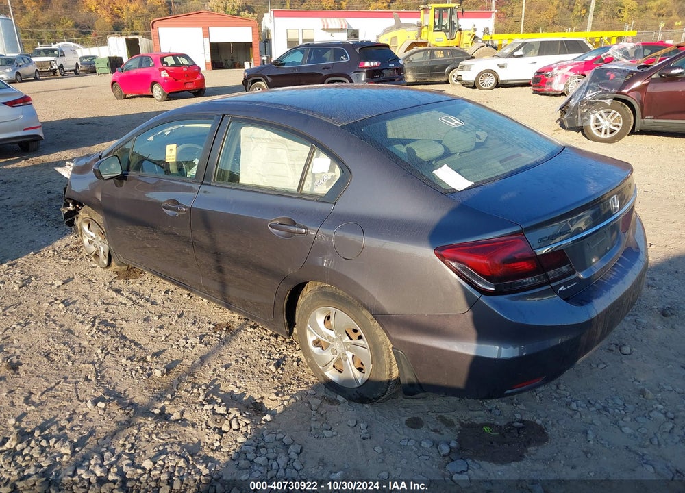 2015 HONDA CIVIC LX VIN: 2HGFB2F56FH506621