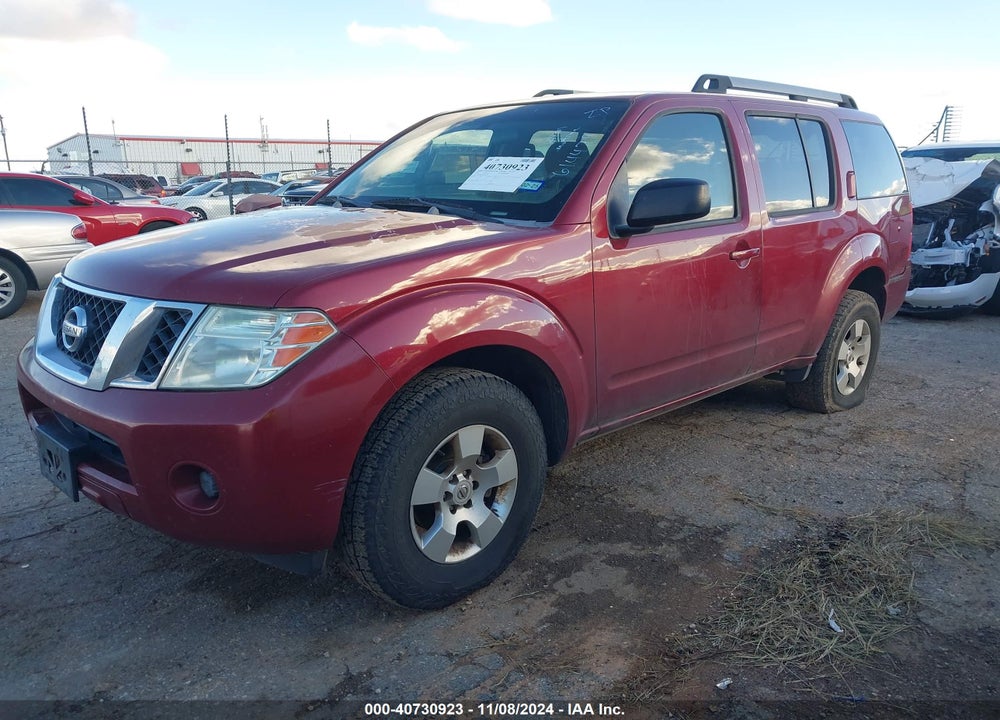 2008 NISSAN PATHFINDER S VIN: 5N1AR18U48C614479