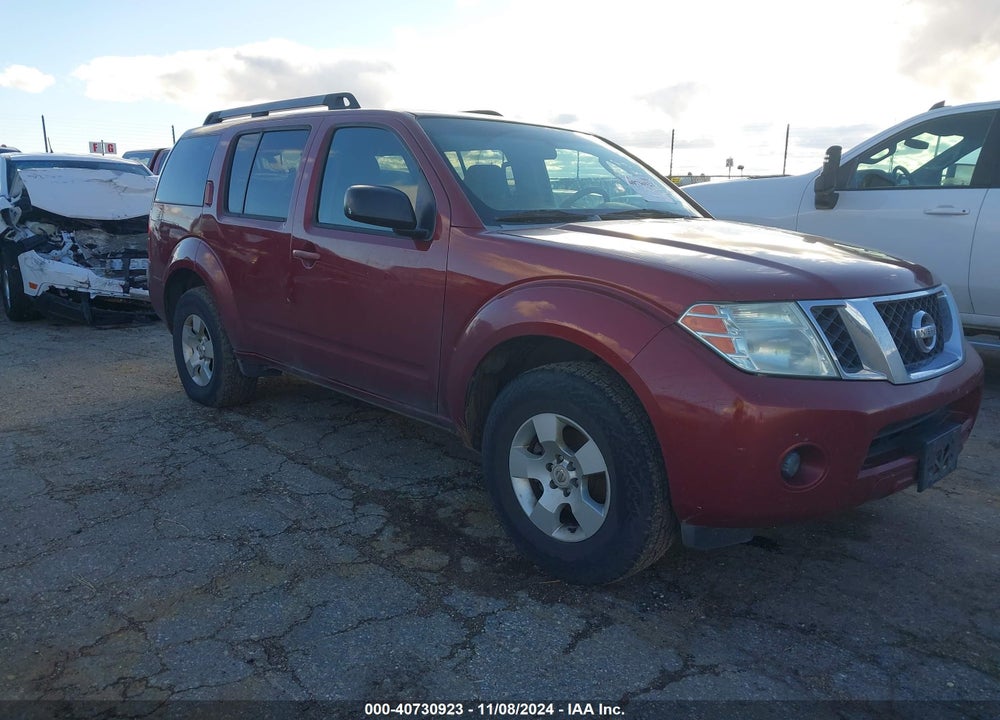 2008 NISSAN PATHFINDER S VIN: 5N1AR18U48C614479