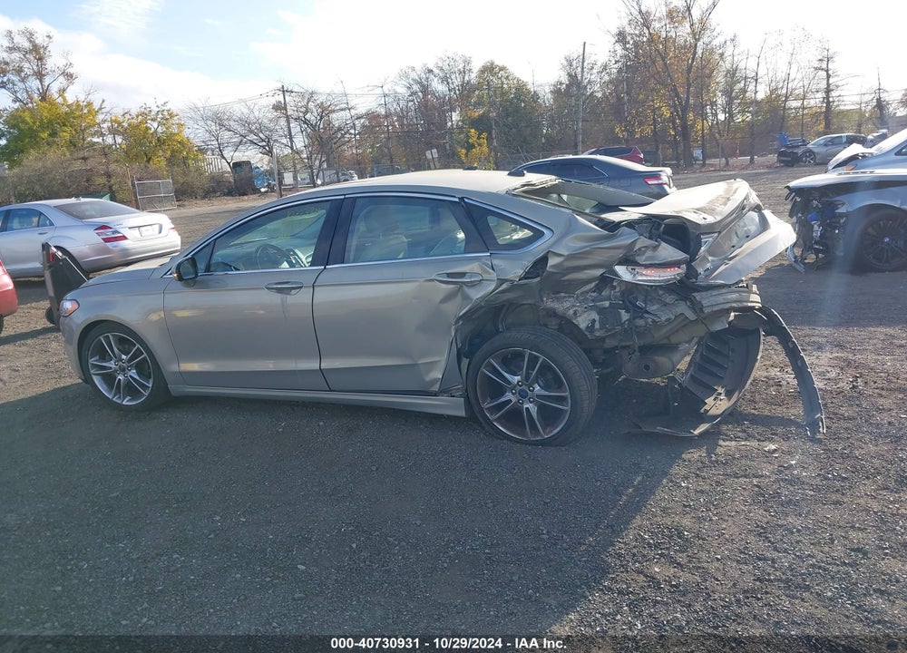 2016 FORD FUSION TITANIUM VIN: 3FA6P0K97GR141052