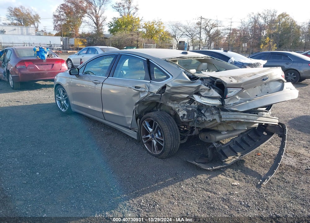 2016 FORD FUSION TITANIUM VIN: 3FA6P0K97GR141052