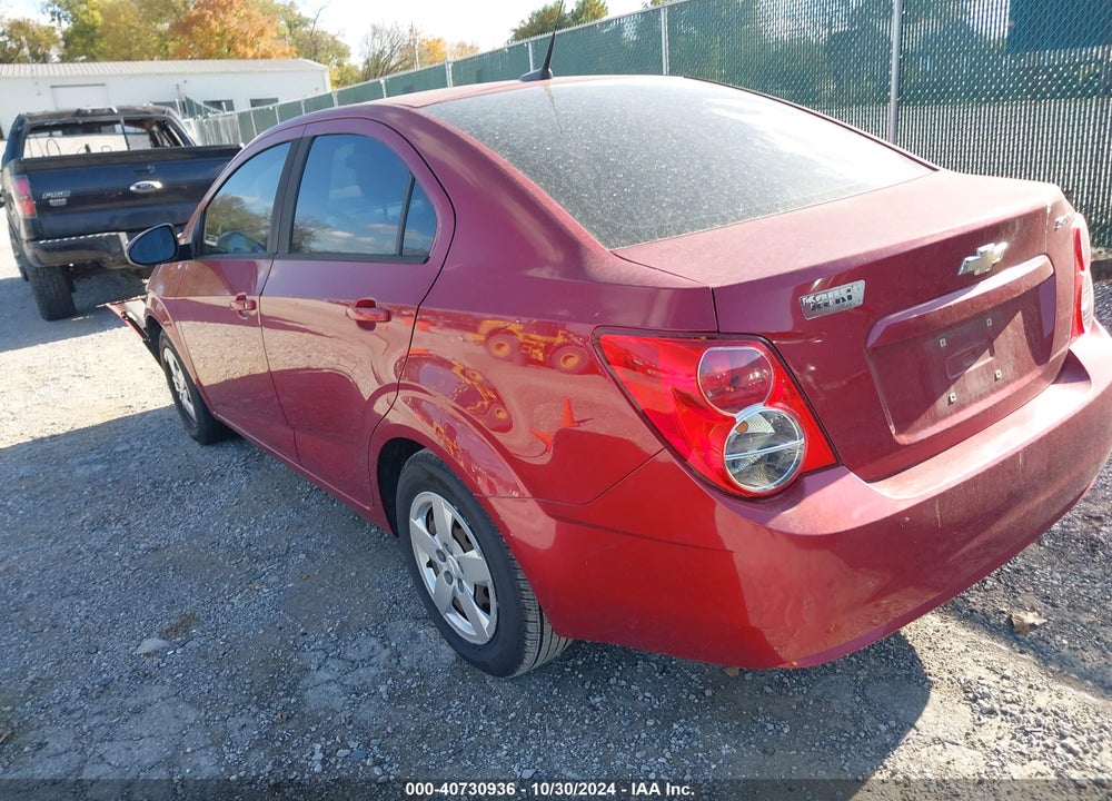 2014 CHEVROLET SONIC LS AUTO VIN: 1G1JA5SHXE4151213
