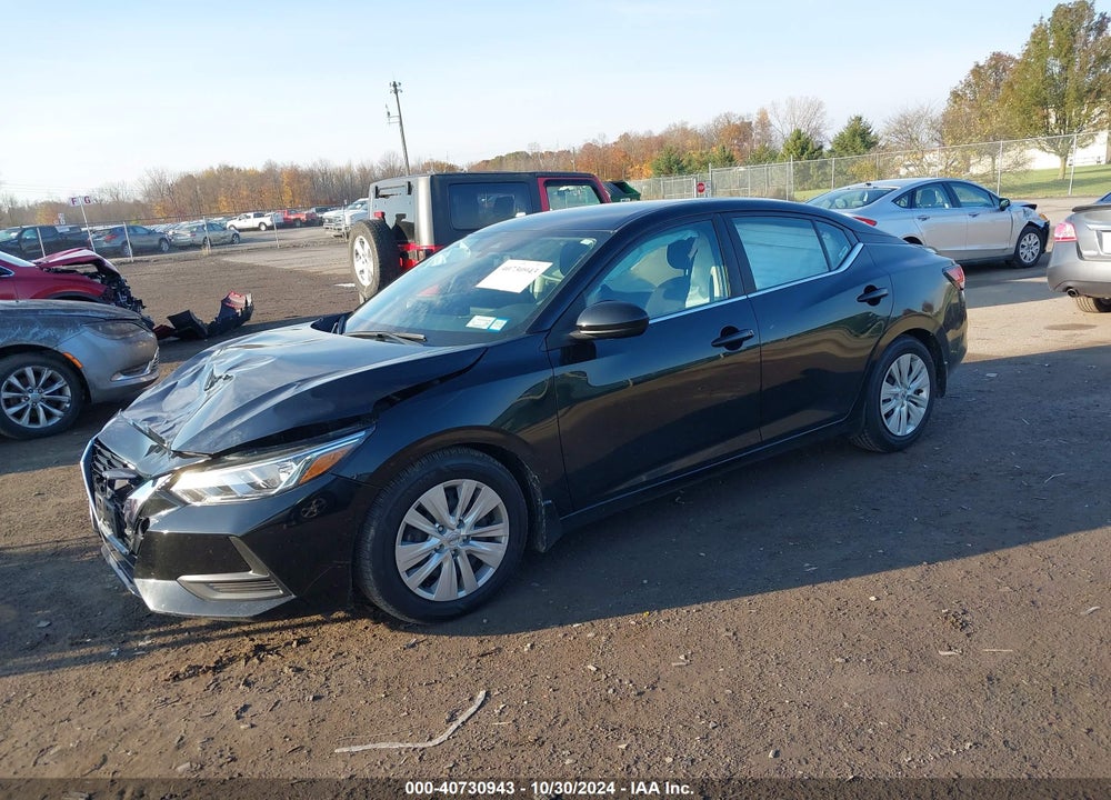 2020 NISSAN SENTRA S XTRONIC CVT VIN: 3N1AB8BV4LY271744