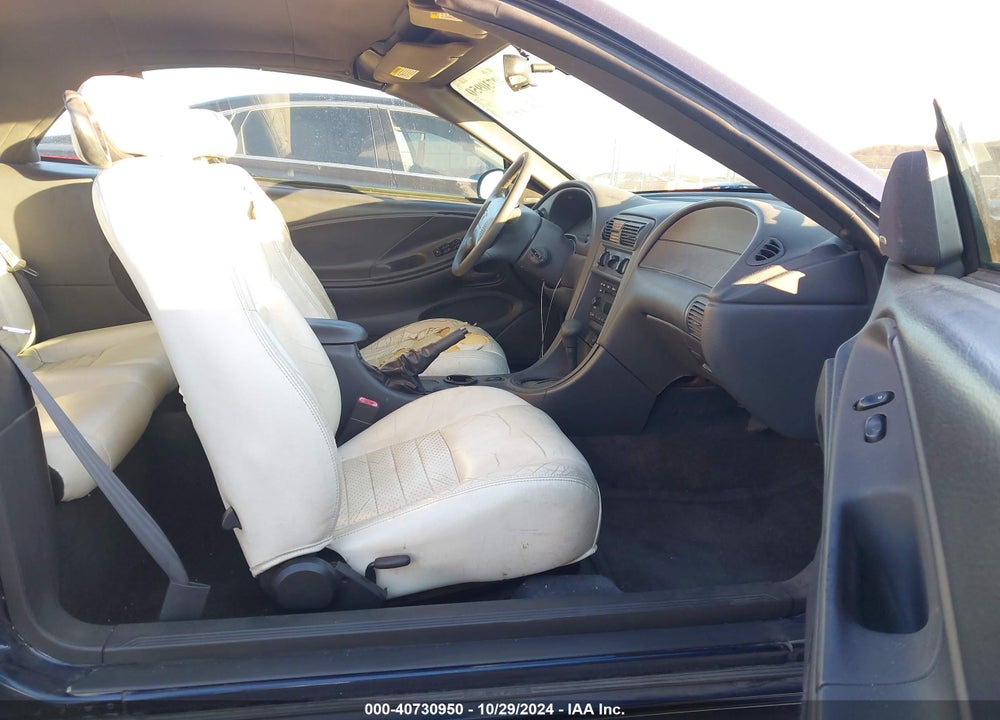 2001 FORD MUSTANG GT VIN: 1FAFP45X21F184929
