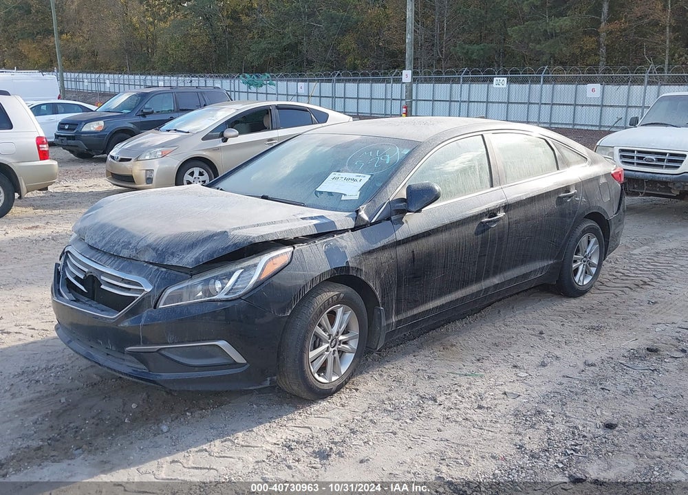 2016 HYUNDAI SONATA SE VIN: 5NPE24AF6GH292230