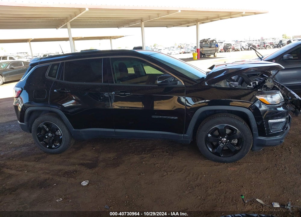2018 JEEP COMPASS LATITUDE FWD VIN: 3C4NJCBB1JT211232