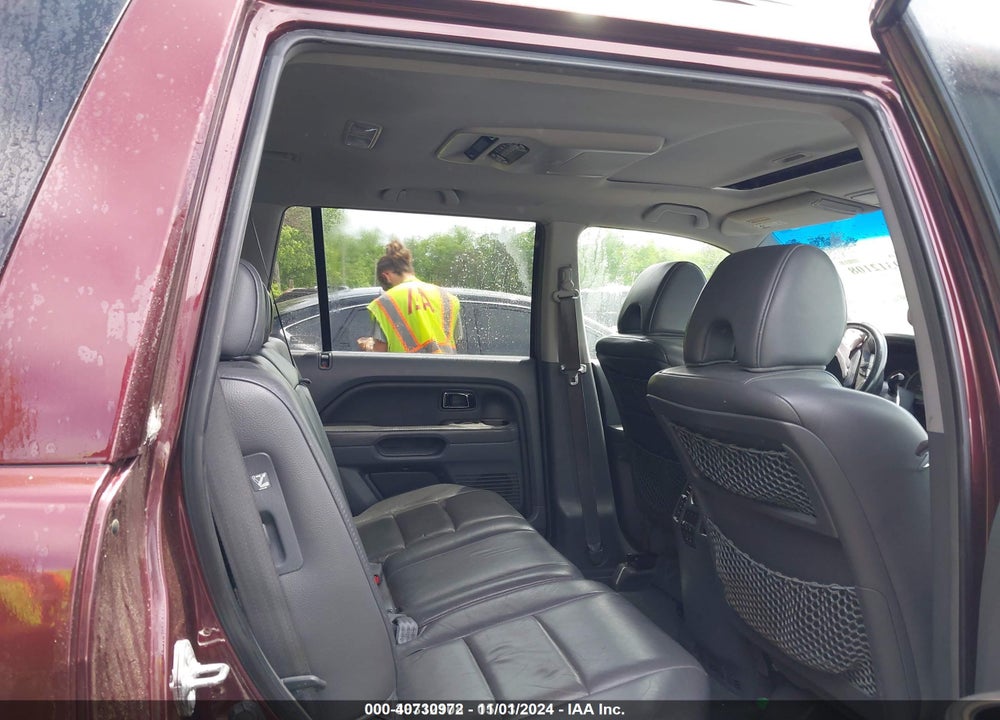 2008 HONDA PILOT EX-L VIN: 5FNYF18658B050339