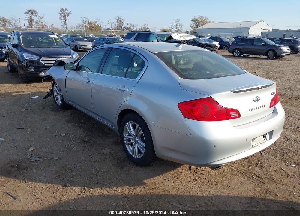 2013 INFINITI G37X VIN: JN1CV6AR8DM766364