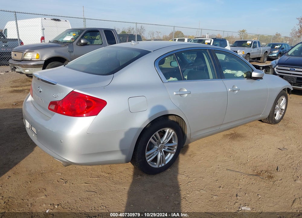 2013 INFINITI G37X VIN: JN1CV6AR8DM766364