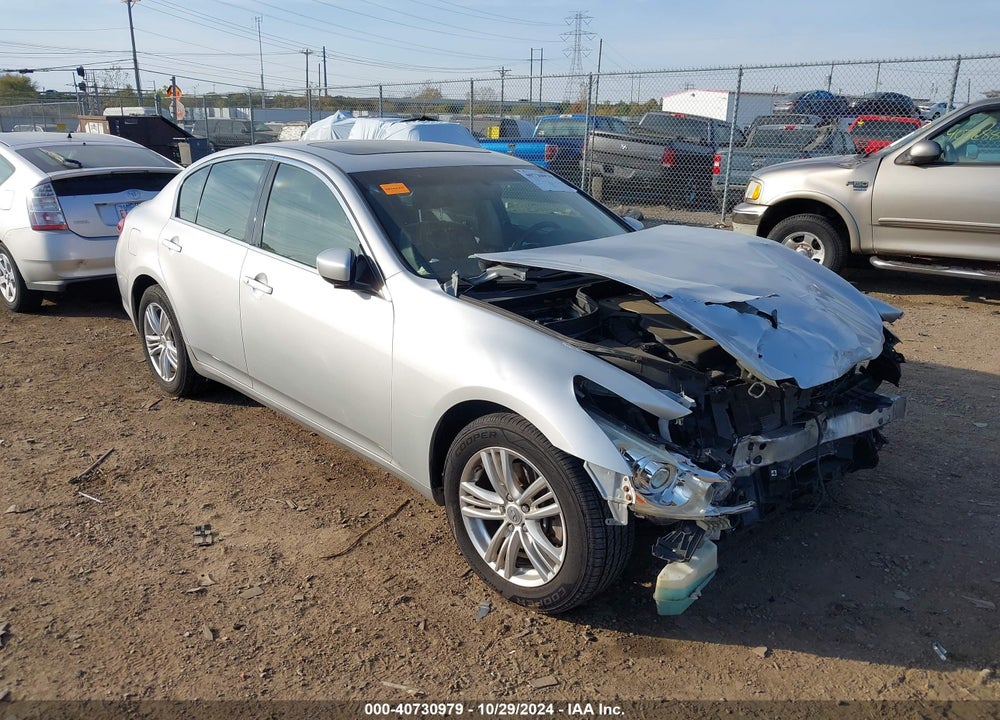2013 INFINITI G37X VIN: JN1CV6AR8DM766364