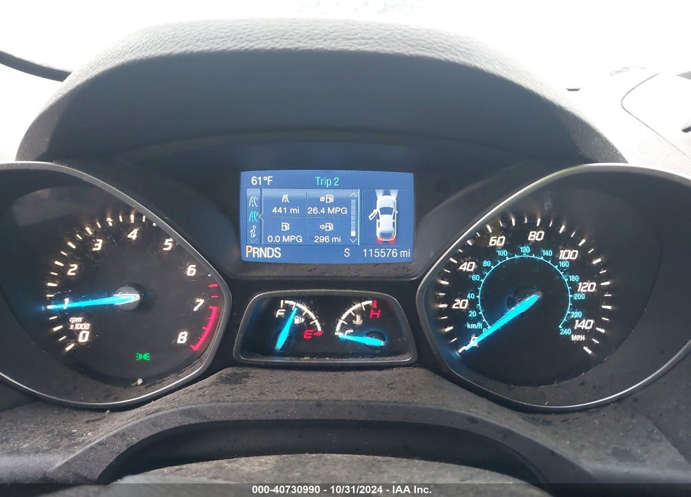 2015 FORD ESCAPE SE VIN: 1FMCU0GX4FUA15442