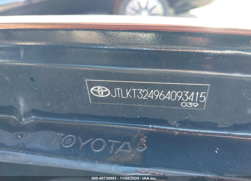 2006 SCION XB VIN: JTLKT324964093415