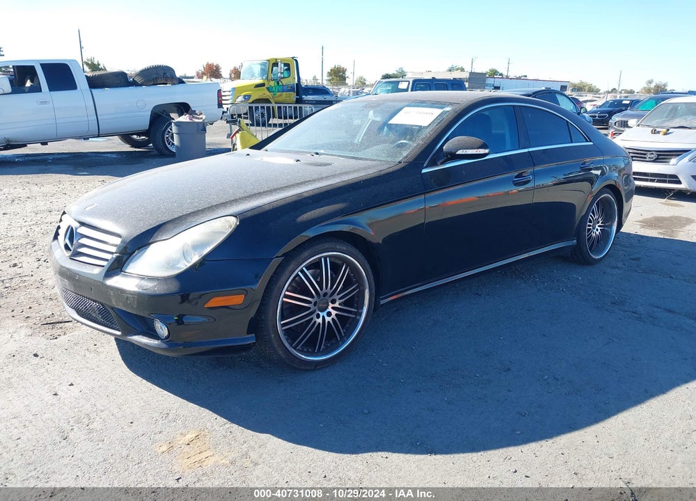 2007 MERCEDES-BENZ CLS 550 VIN: WDDDJ72X77A100284