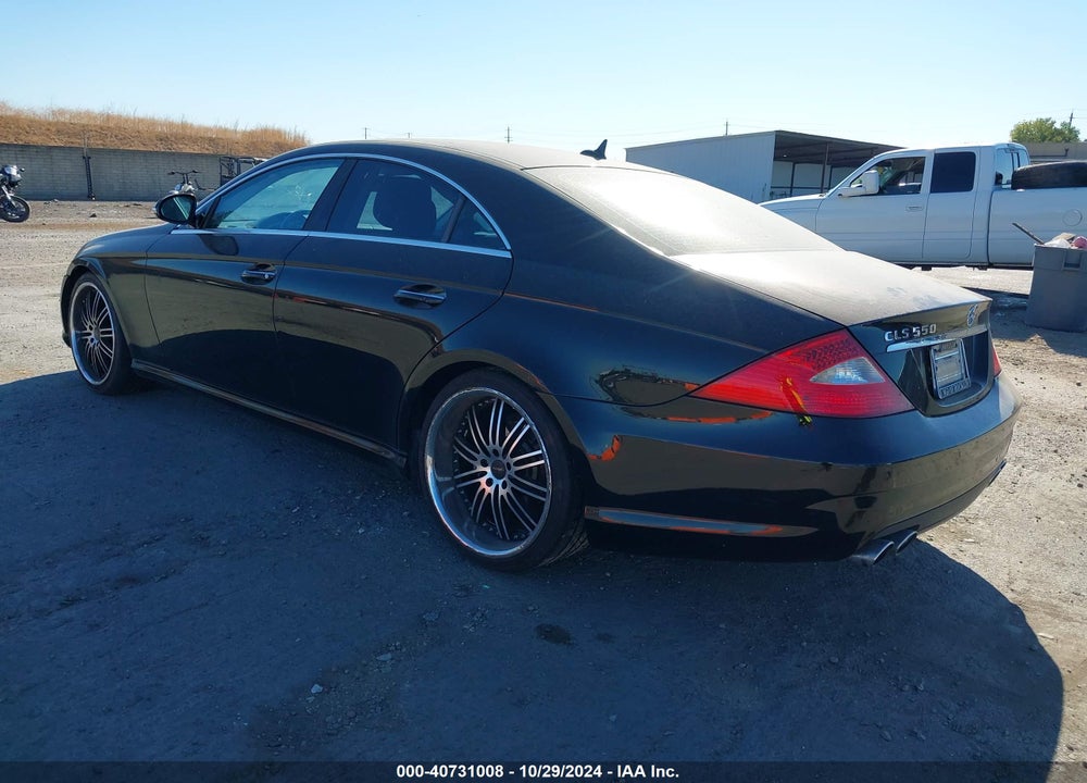 2007 MERCEDES-BENZ CLS 550 VIN: WDDDJ72X77A100284