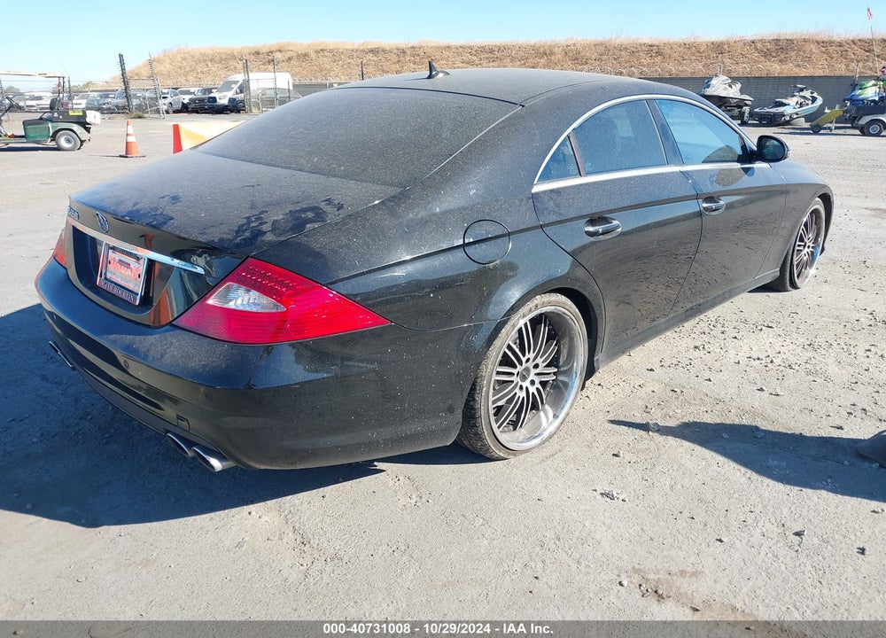 2007 MERCEDES-BENZ CLS 550 VIN: WDDDJ72X77A100284